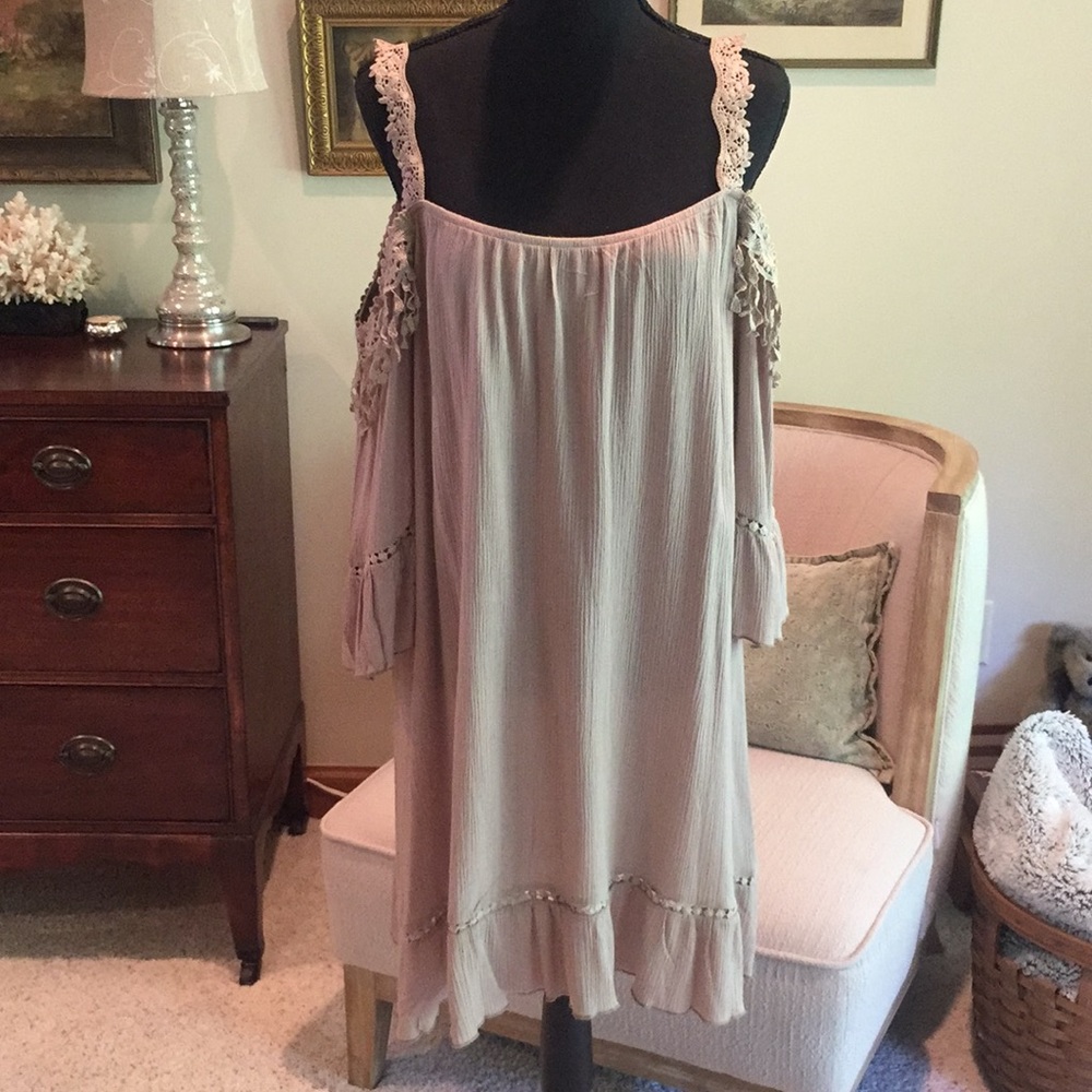 Paisley Vine cold shoulder top